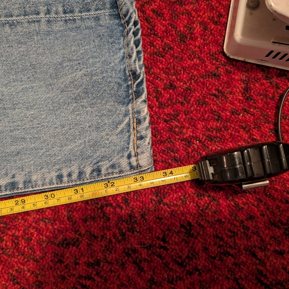 SASHIKO Levi's White Oak Cone Denim 511 vintage jeans with sashiko repair - Picture 10 of 11